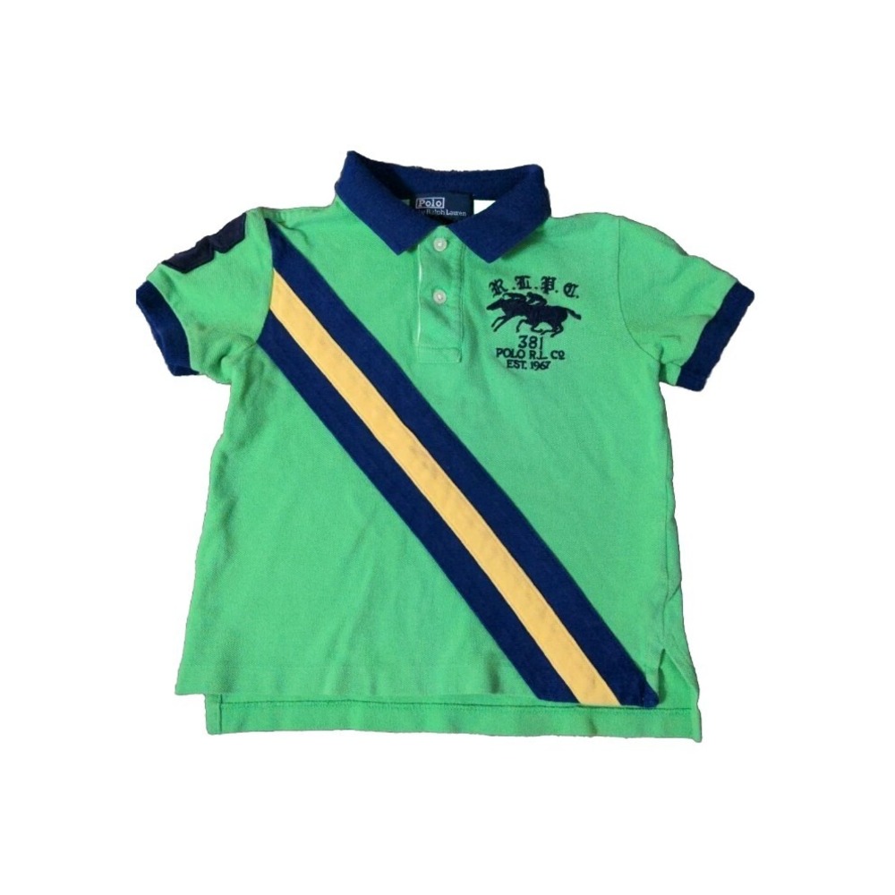 Polo Ralph Lauren Pony‎ Logo Shirt Childs 2/2T Polo Preppy Classic Stylish
